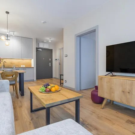 Apartment Black & Pink A020 - Kolobrzeg
